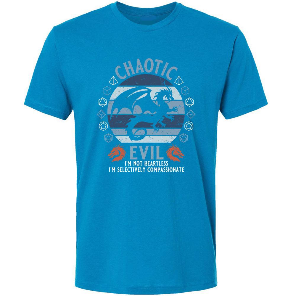 Chaotic Evil 2 Premium Unisex T-Shirt - Turquoise - 16