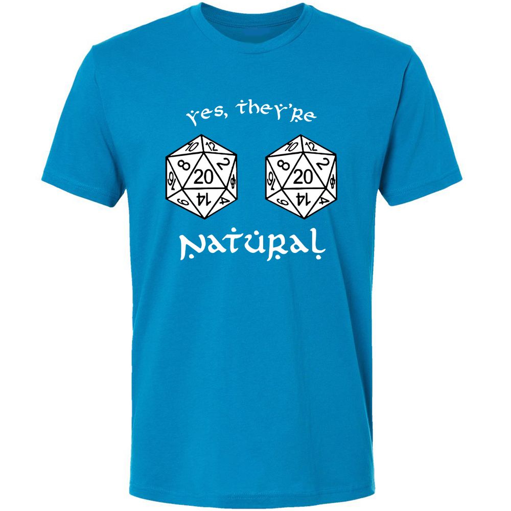 They Are Natural Premium Unisex T-Shirt - Turquoise - 16