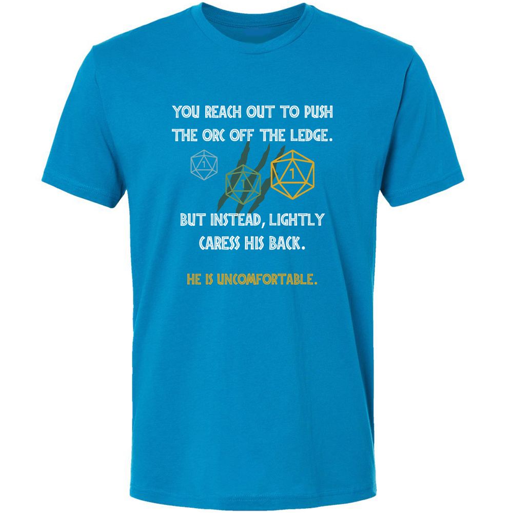 YOU REACH OUT TO PUSH Premium Unisex T-Shirt - Turquoise - 16