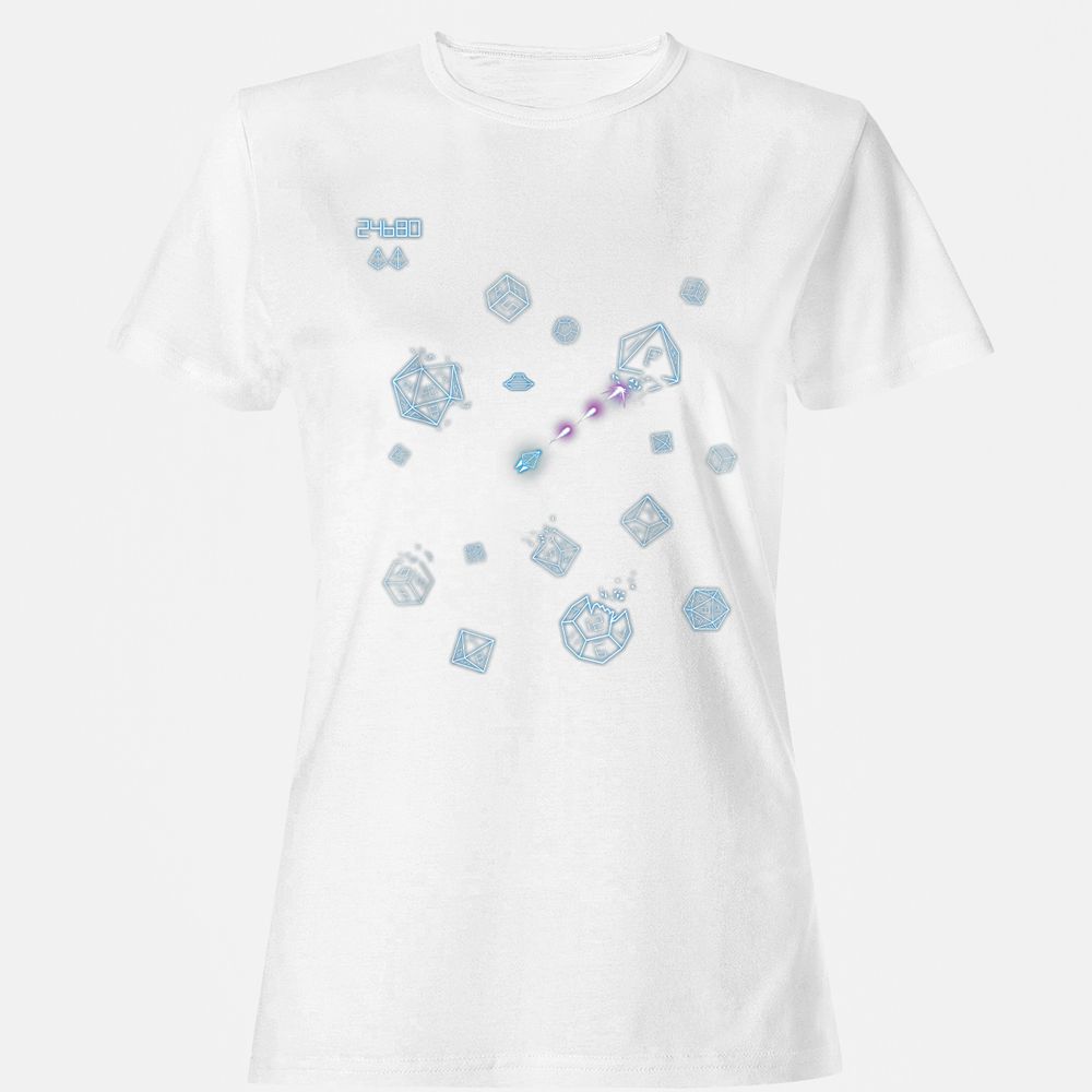 The Dices Game Women's T-Shirt - White - 16