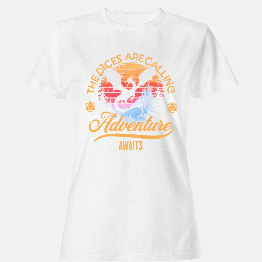 The Dices Are Calling Women's T-Shirt - White - 16