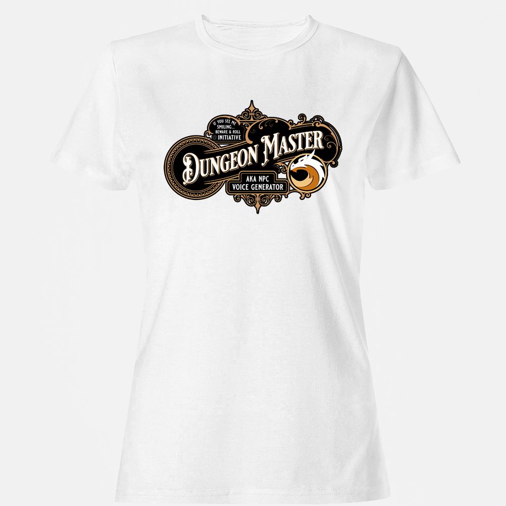 Dungeon Master Women's T-Shirt - White - 16