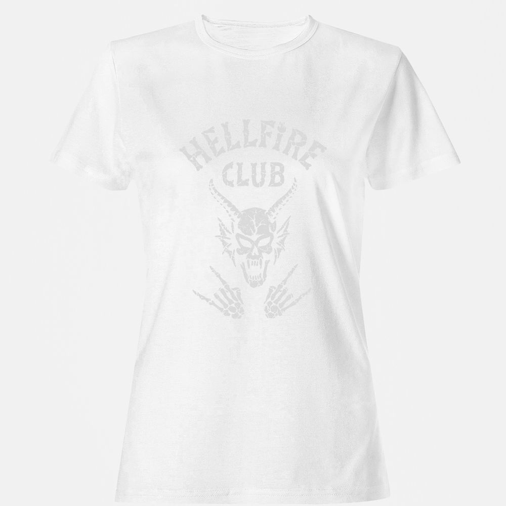 Hellfire Club Women's T-Shirt - White - 16