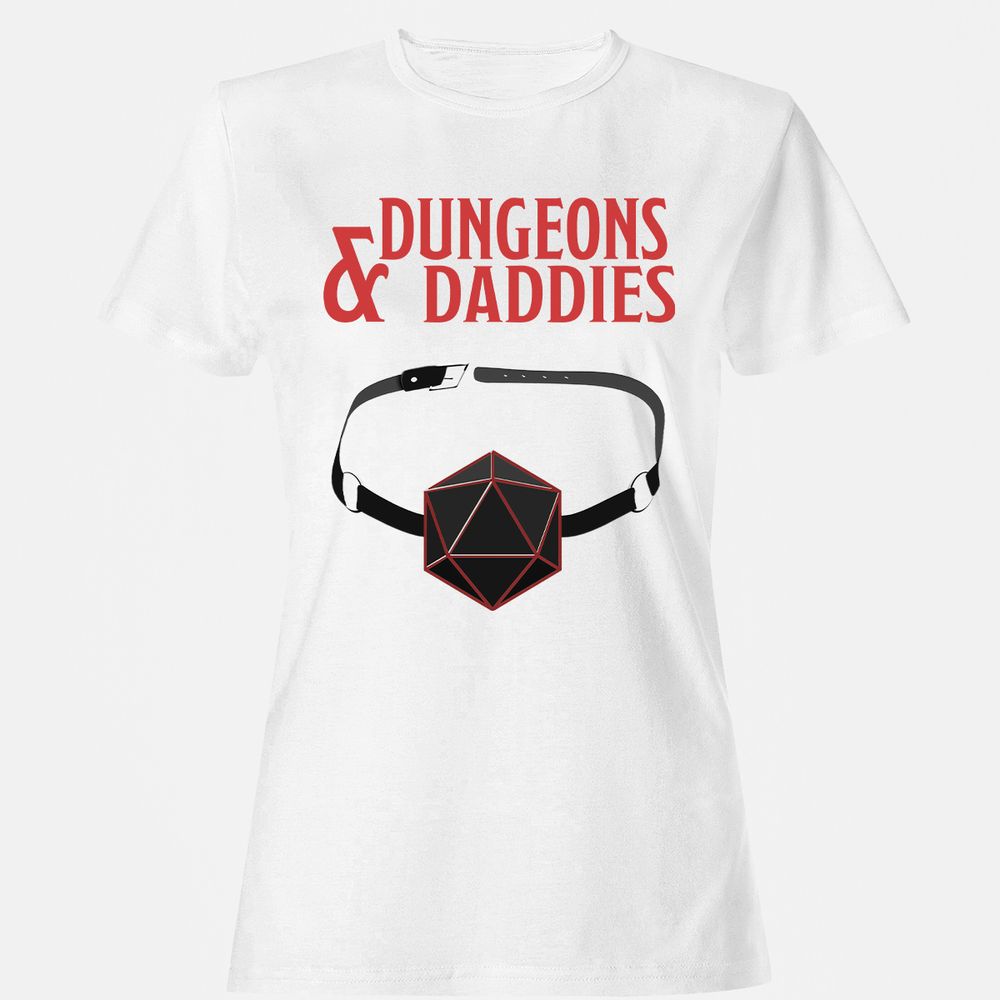 Dungeons And Daddies Women's T-Shirt - White - 16