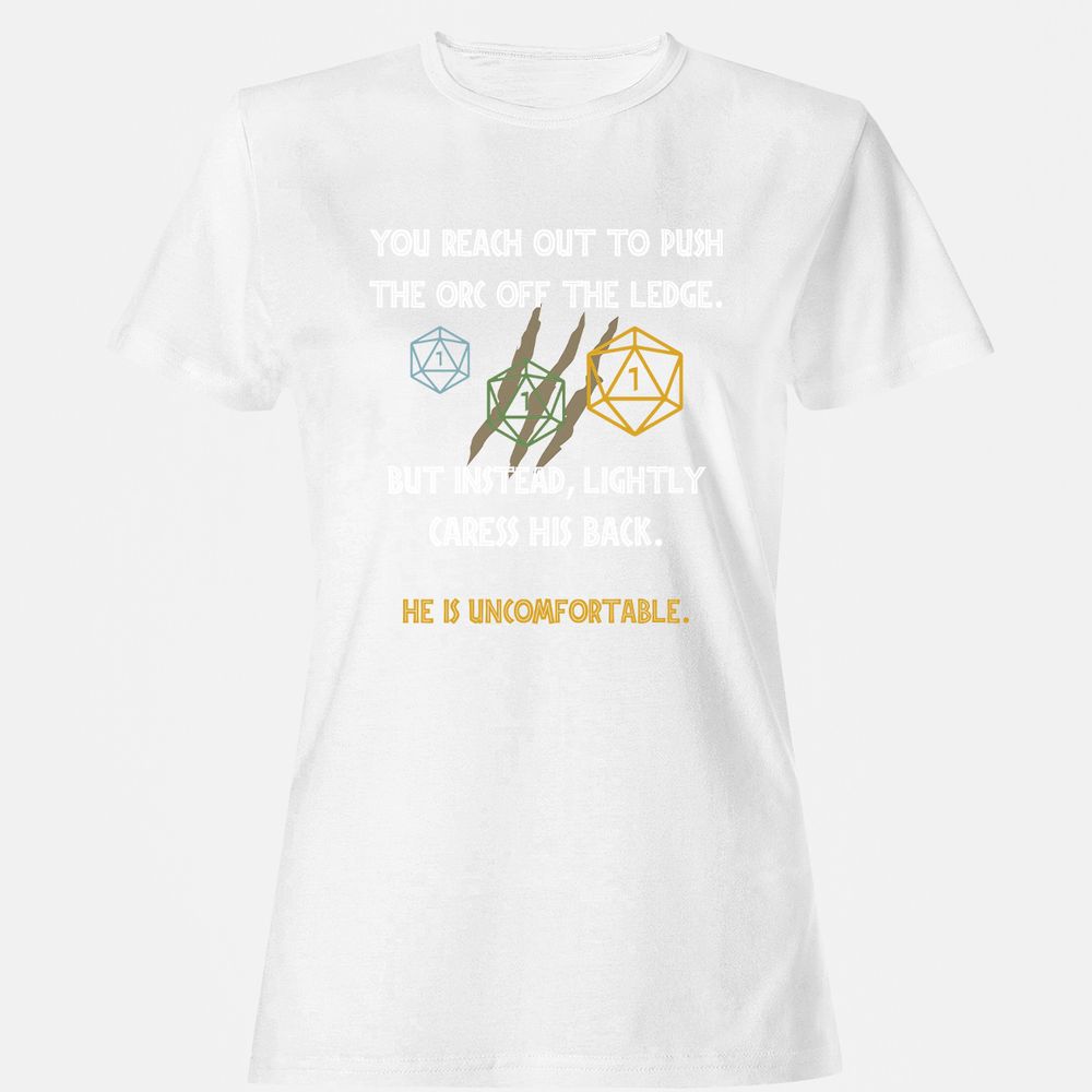 YOU REACH OUT TO PUSH Women's T-Shirt - White - 16