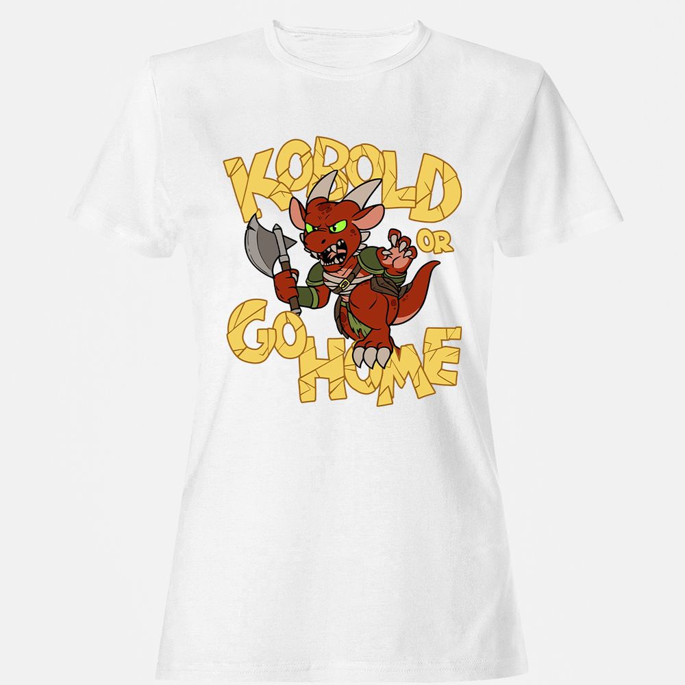 Kobold Or Go Home Women's T-Shirt - White - 16