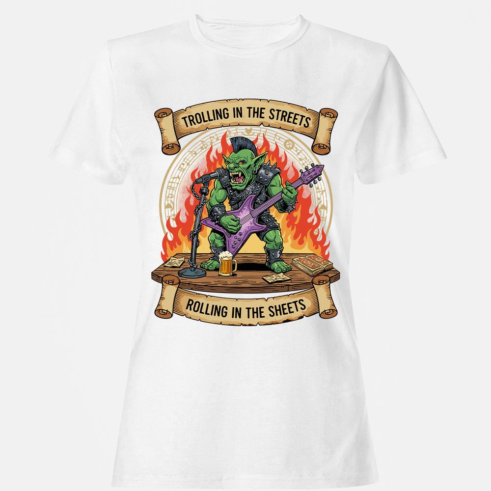 Trolling in the Streets Women's T-Shirt - White - 16