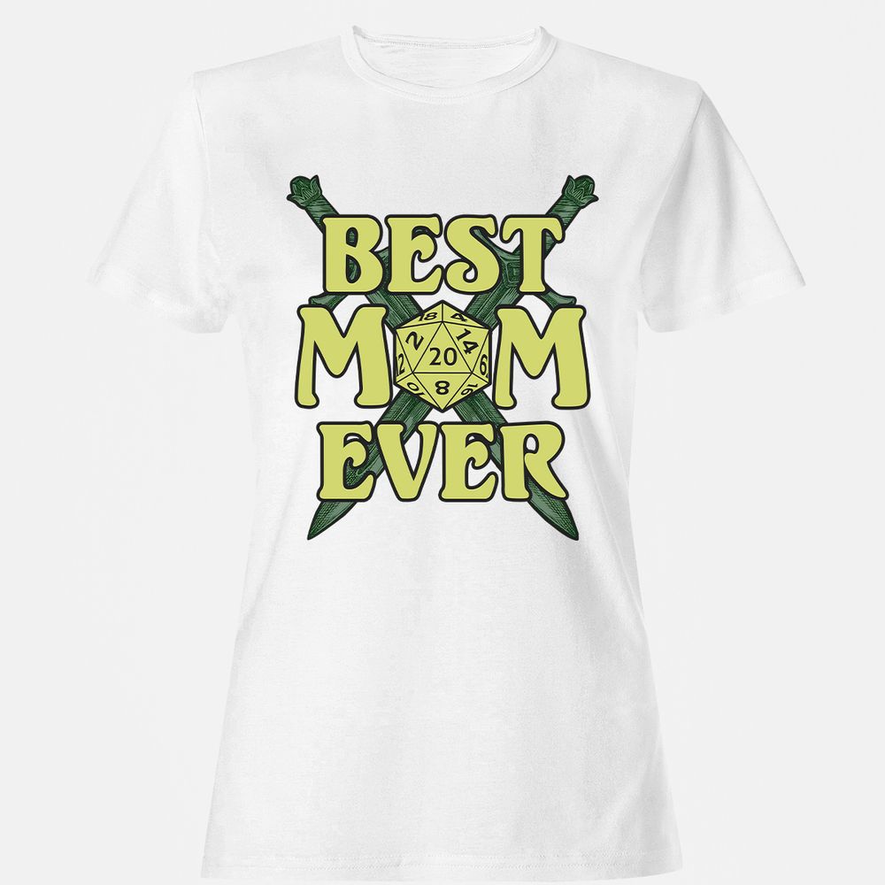 Best Mom Ever Women's T-Shirt - White - 16