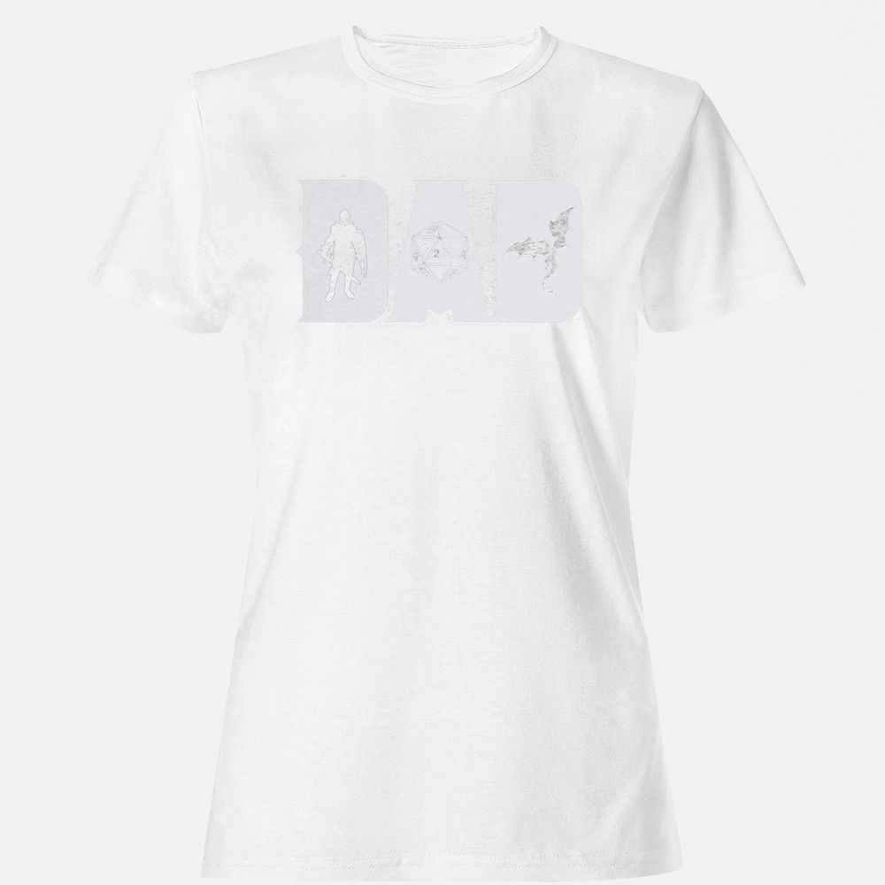 Dad Fathers Day Women's T-Shirt - White - 16