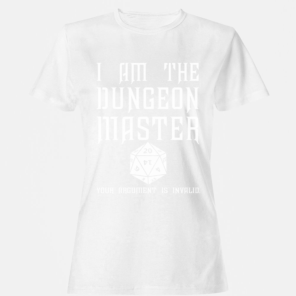 I Am The Dungeon Master - White - 16