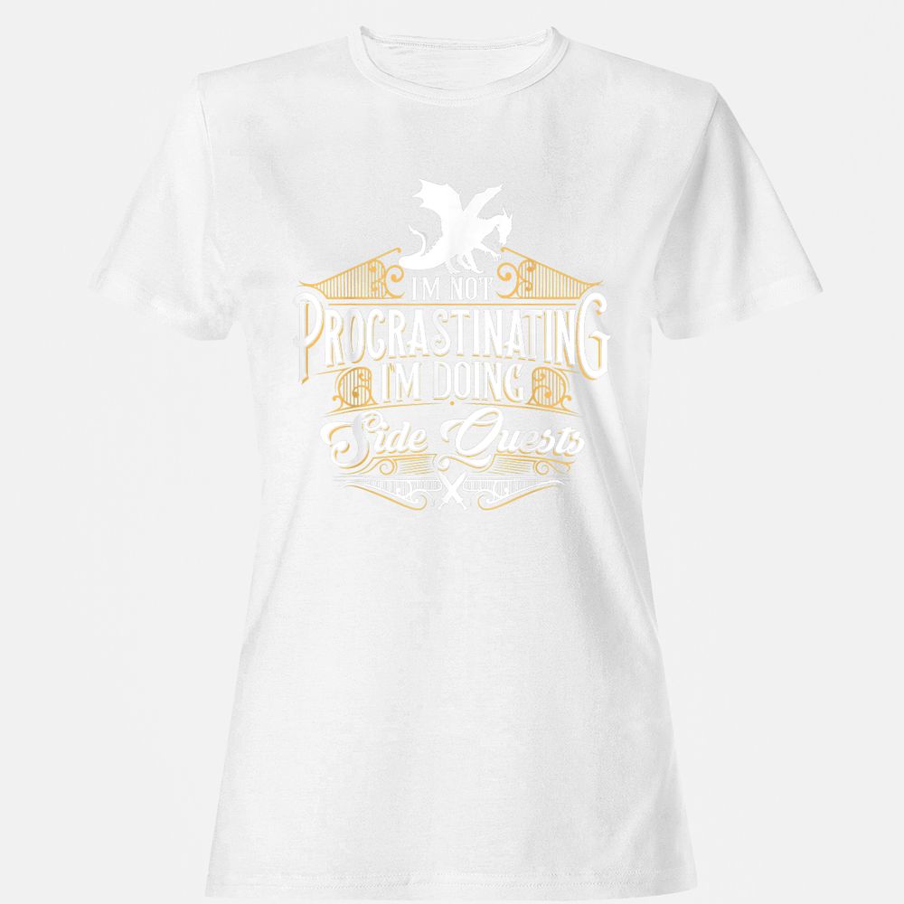 I'm Doing Side Quests Women's T-Shirt - White - 16