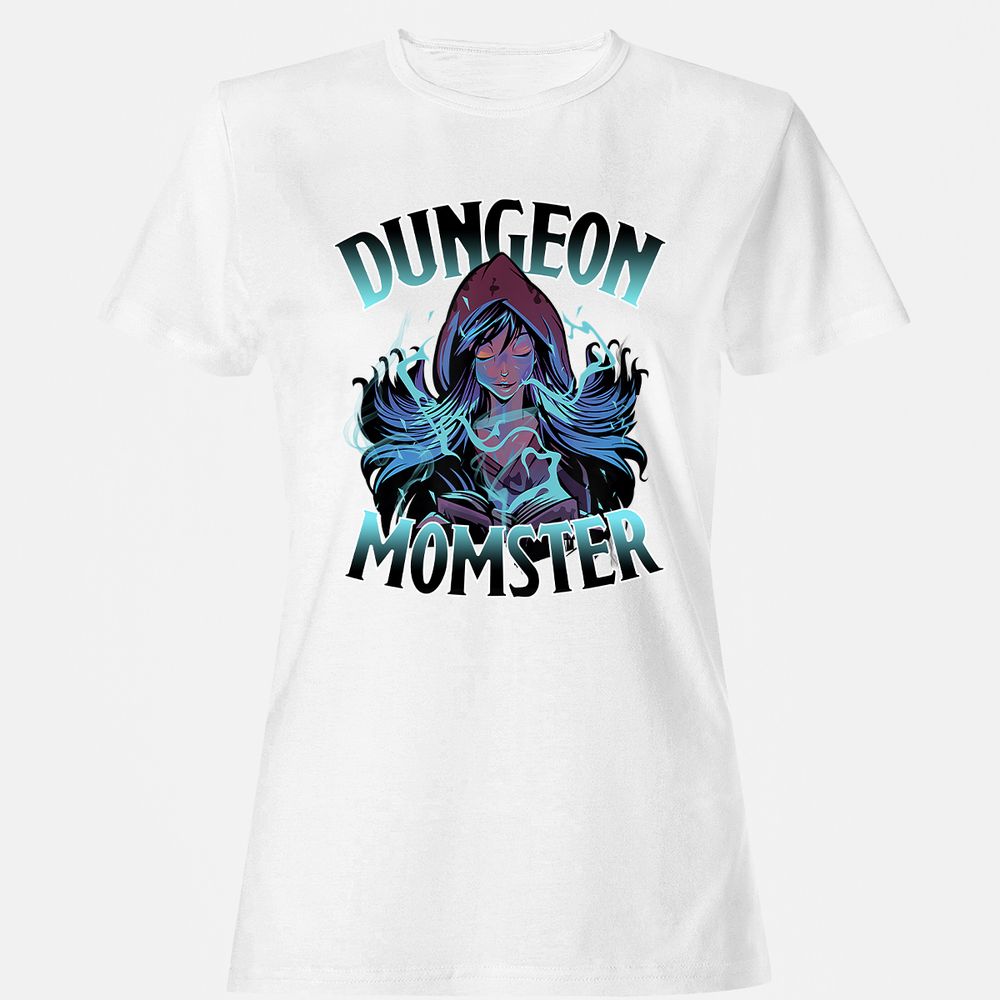 Dungeon Momster Women's T-Shirt - White - 16