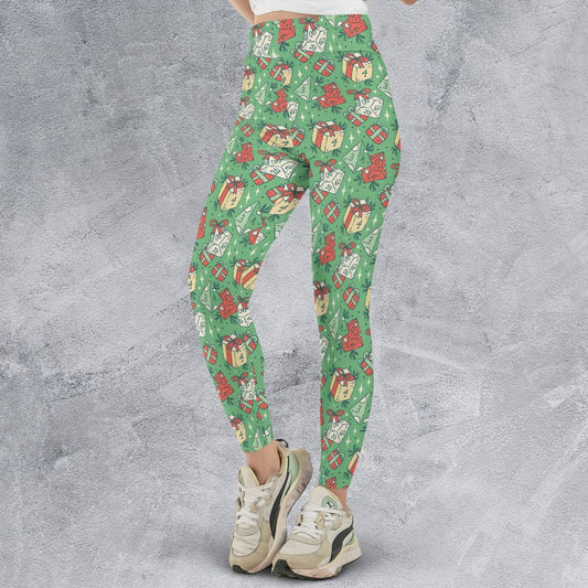 Christmas Dice Gift Legging -  - 1