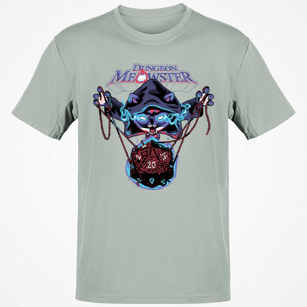 Dungeon Meowster T-Shirt - Ash - 2