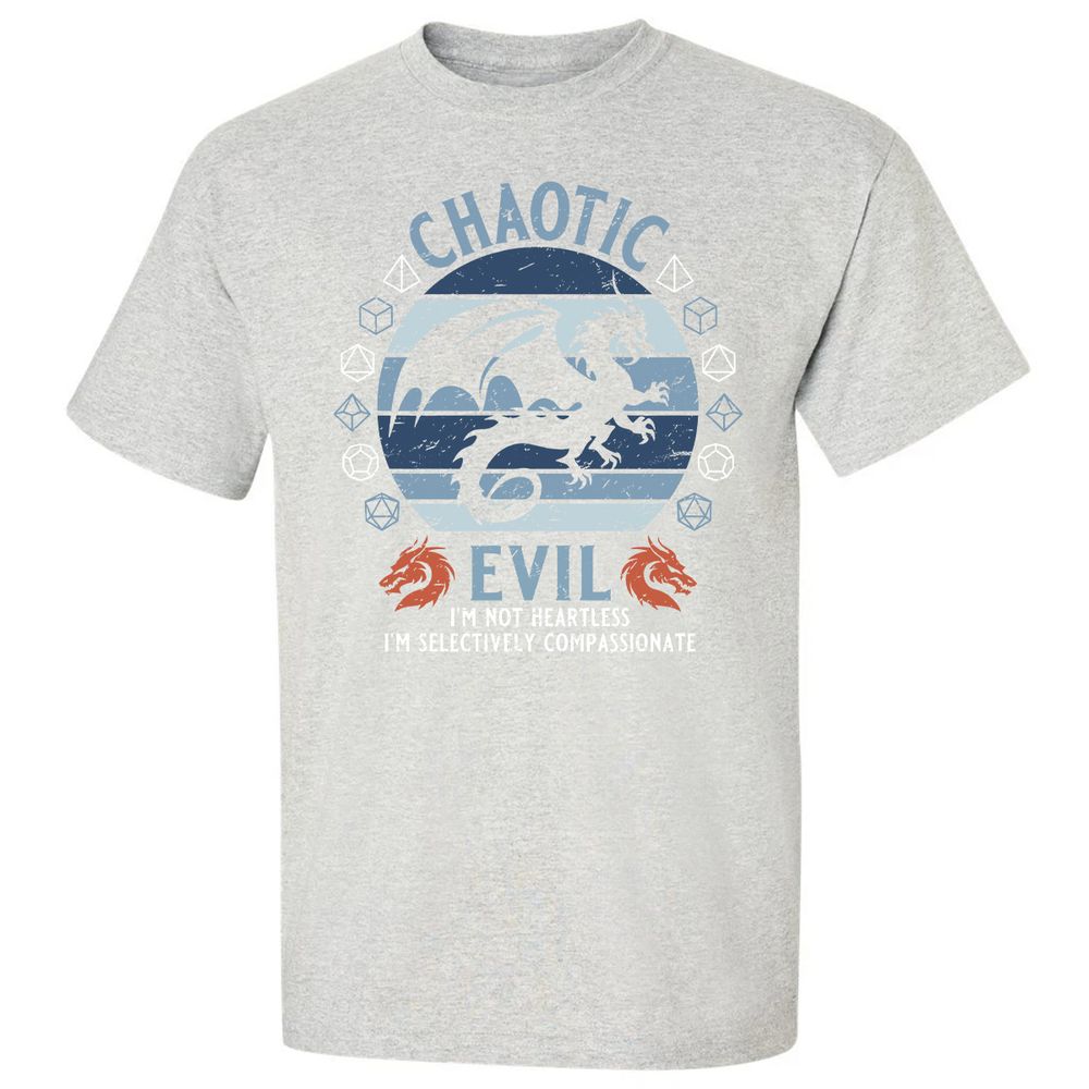 Chaotic Evil 2 Classic Unisex T-Shirt - Ash - 2