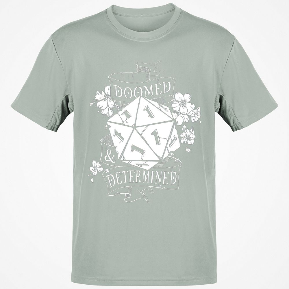 Doomed Determined RPG T-Shirt - Ash - 2