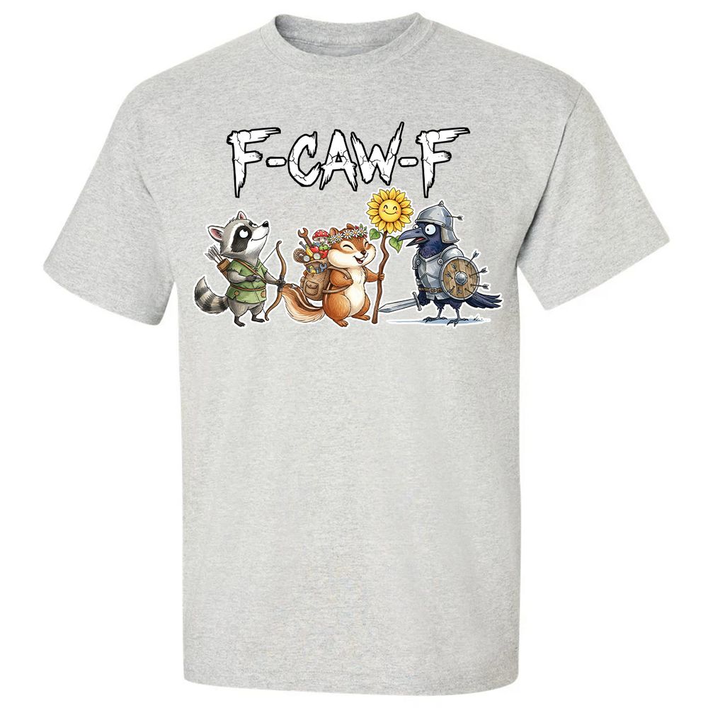 F-CAW-F Adventuring party Classic Unisex T-Shirt - Ash - 2
