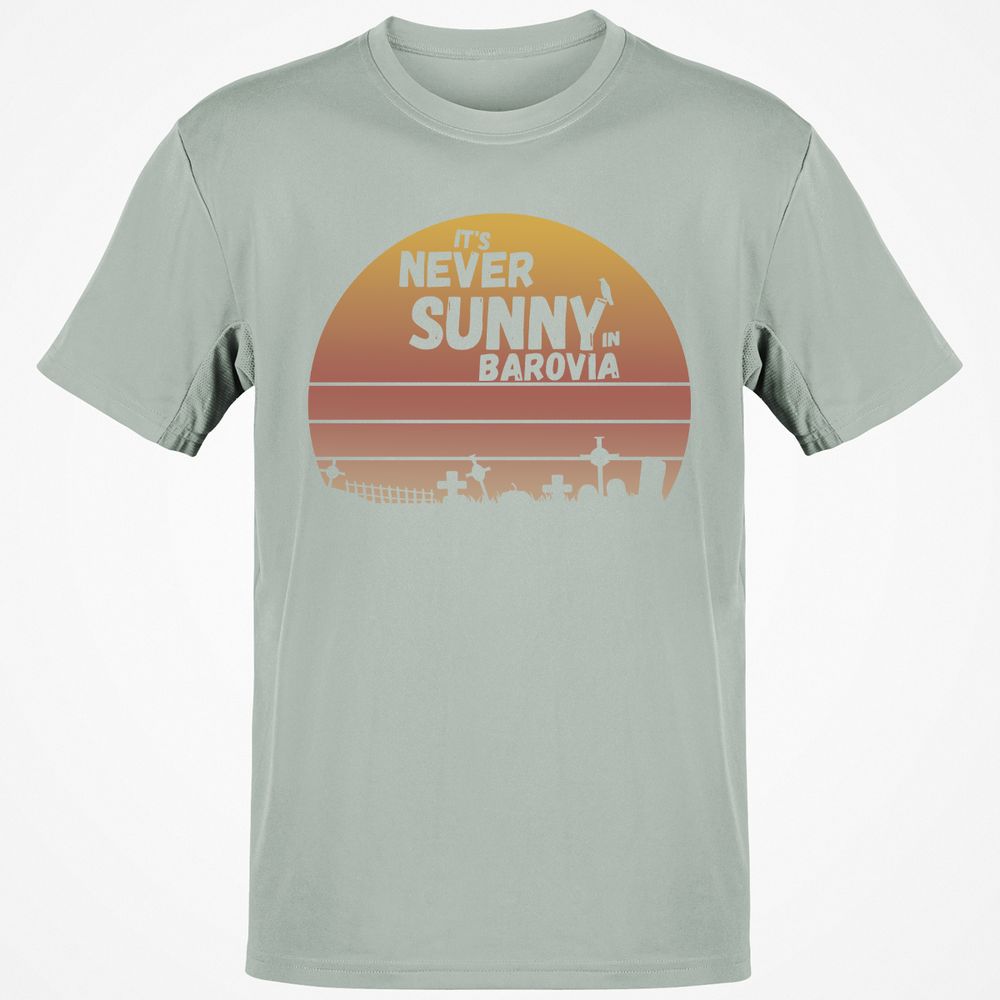 Vintage It's Never Sunny In Barovia Classic Unisex T-Shirt - Ash - 2