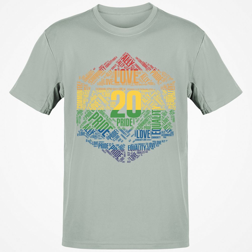 D20 Pride T-Shirt - Ash - 2