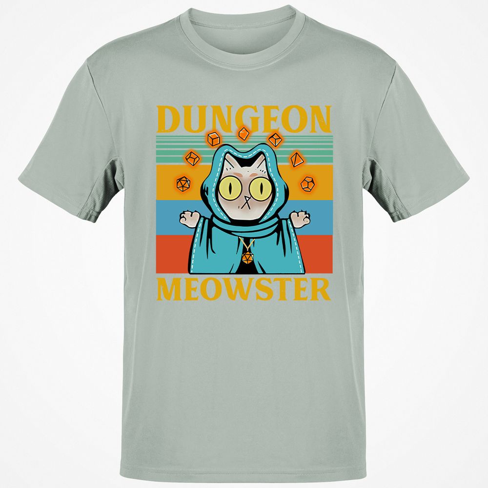 Dungeon Meowster Classic Unisex T-Shirt - Ash - 2