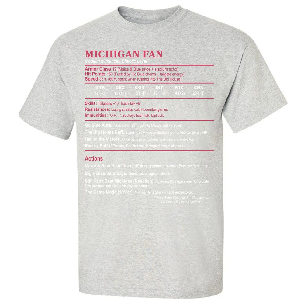 MICHIGAN FAN Classic Unisex T-Shirt - Ash - 2