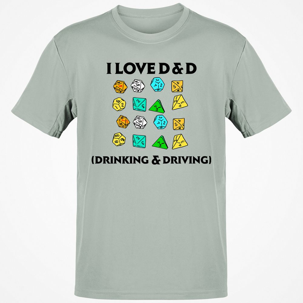Drinking & Driving Classic Unisex T-Shirt - Ash - 2