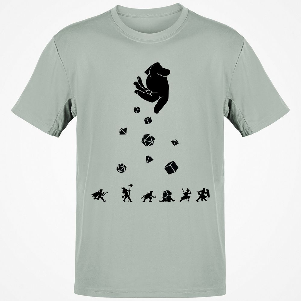 Rocks Fall, Everyone Dice T-Shirt - Ash - 2