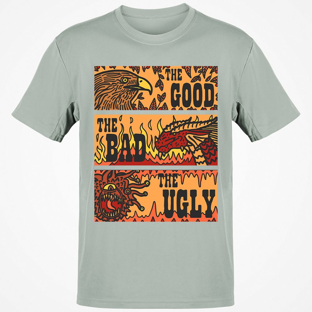 The Good The Bad The Ugly Classic Unisex T-Shirt - Ash - 2