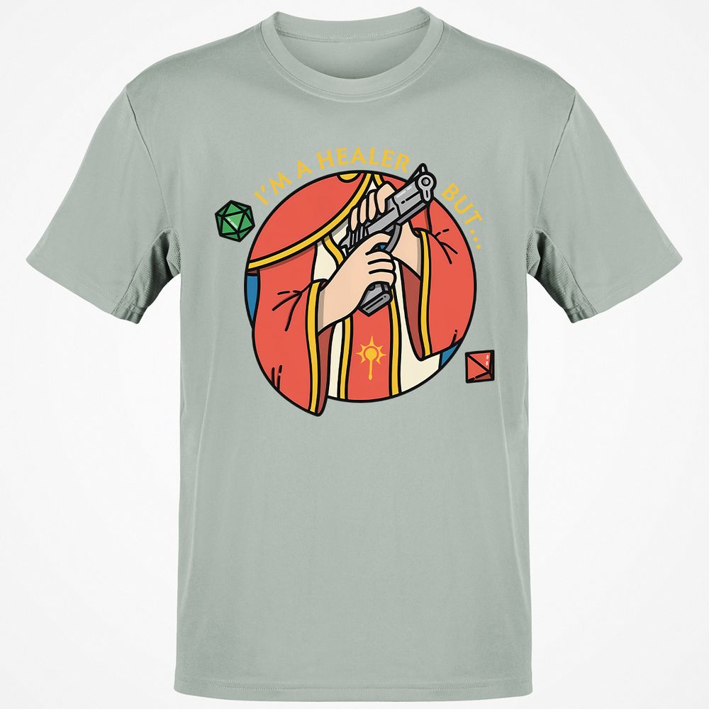 I'm A Healer But Classic Unisex T-Shirt - Ash - 2