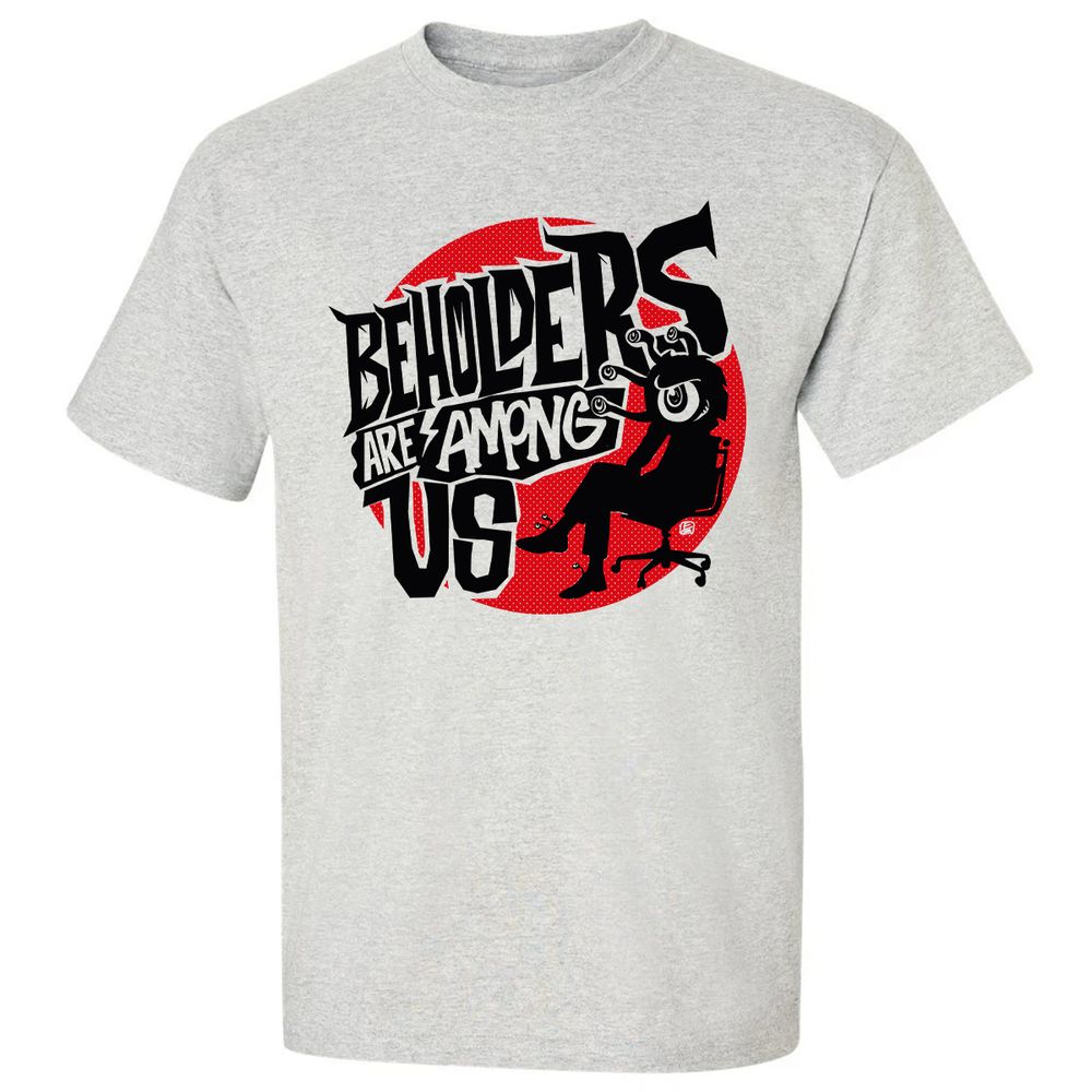 Beholders Are Among Us Classic Unisex T-Shirt - Ash - 2