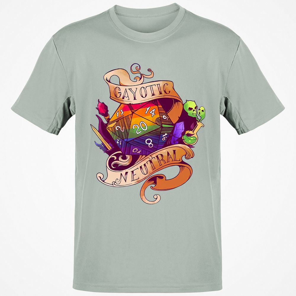 Gayotic Neutral Classic Unisex T-Shirt - Ash - 2
