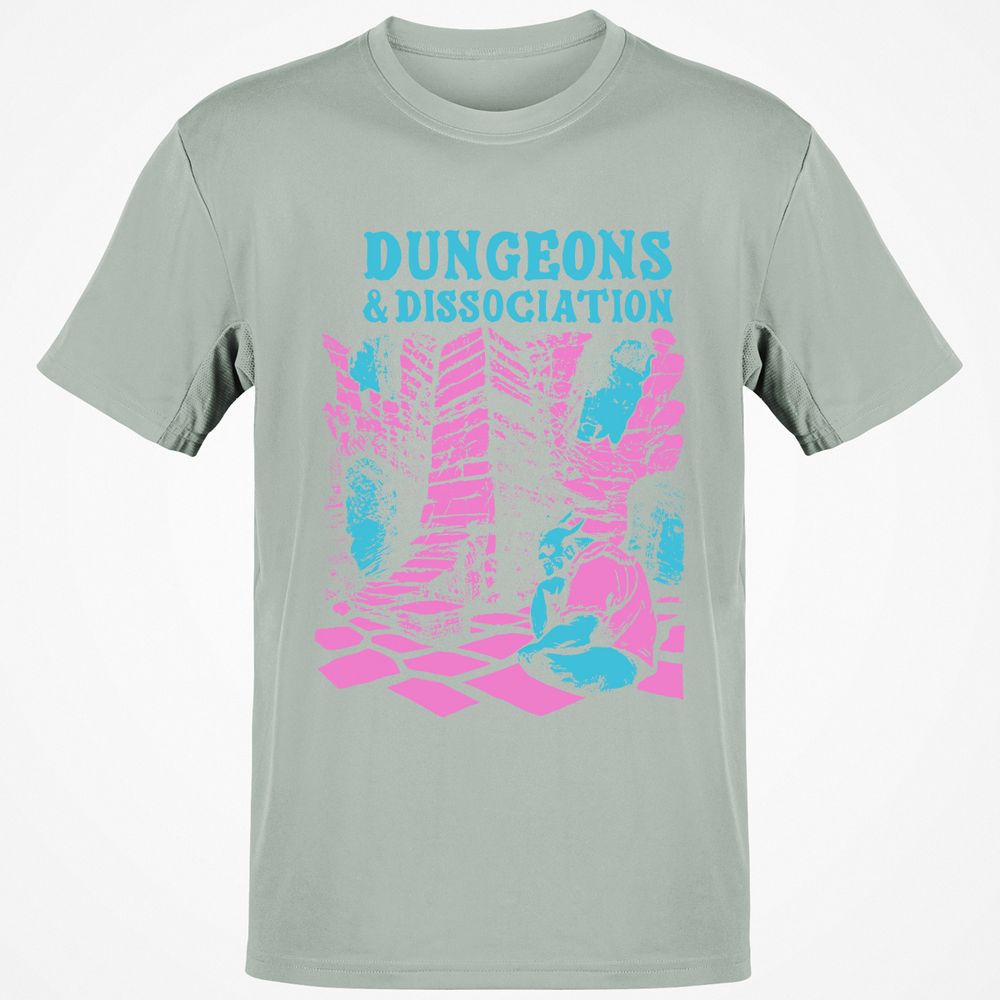 Dungeons And Dissociation Classic Unisex T-Shirt - Ash - 2