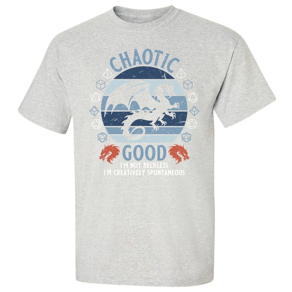 Chaotic Good 2 Classic Unisex T-Shirt - Ash - 2