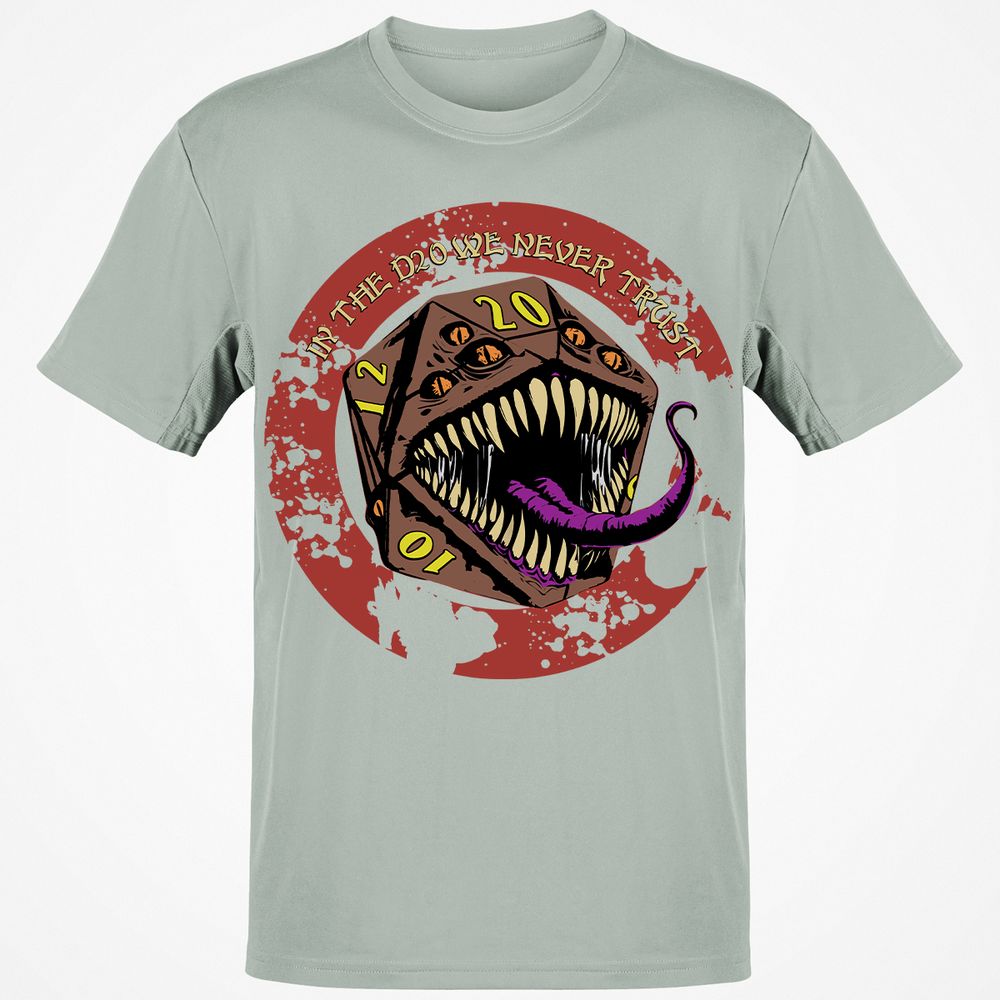 In The D20 We Never Trust Classic Unisex T-Shirt - Ash - 2