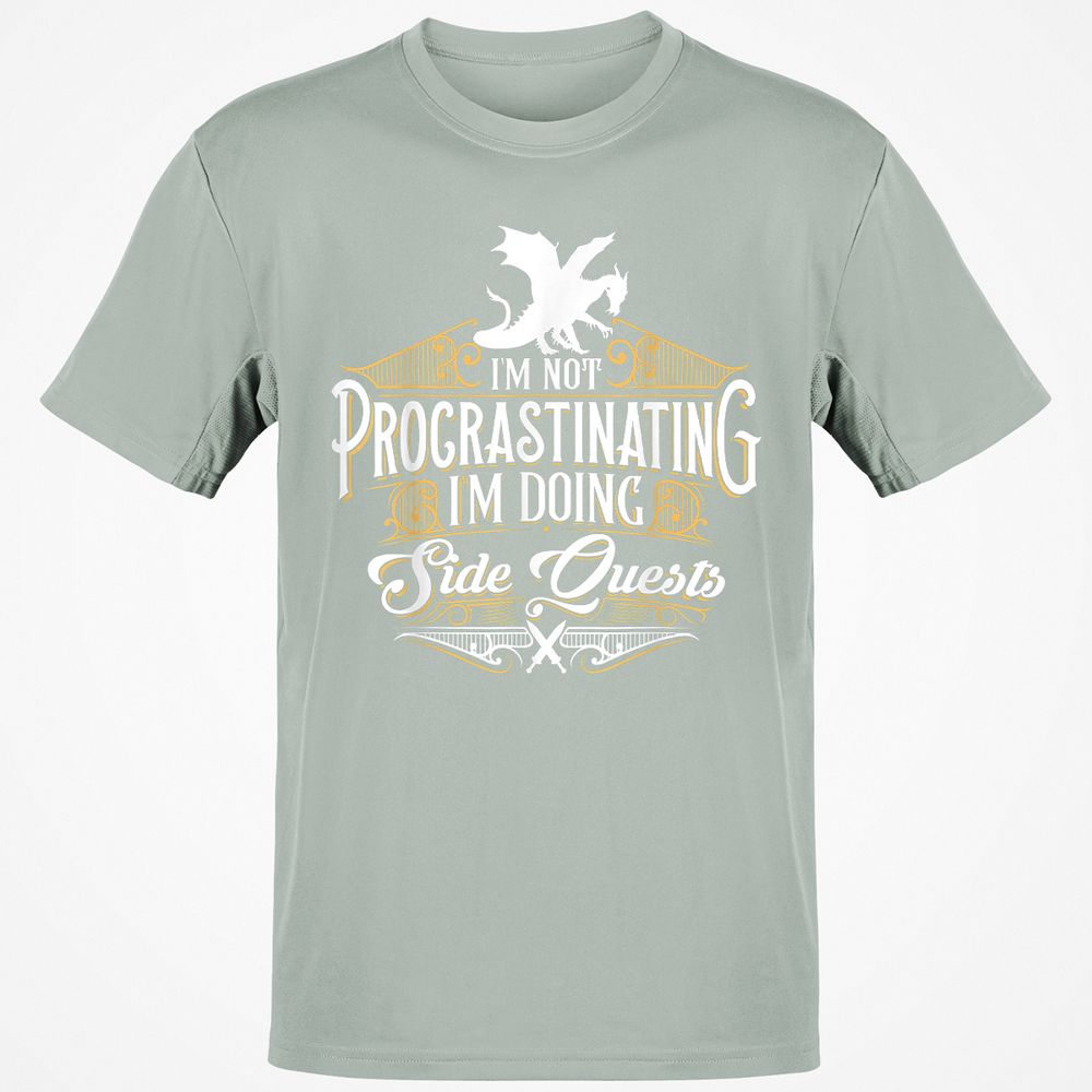 I'm Doing Side Quests T-Shirt - Ash - 2