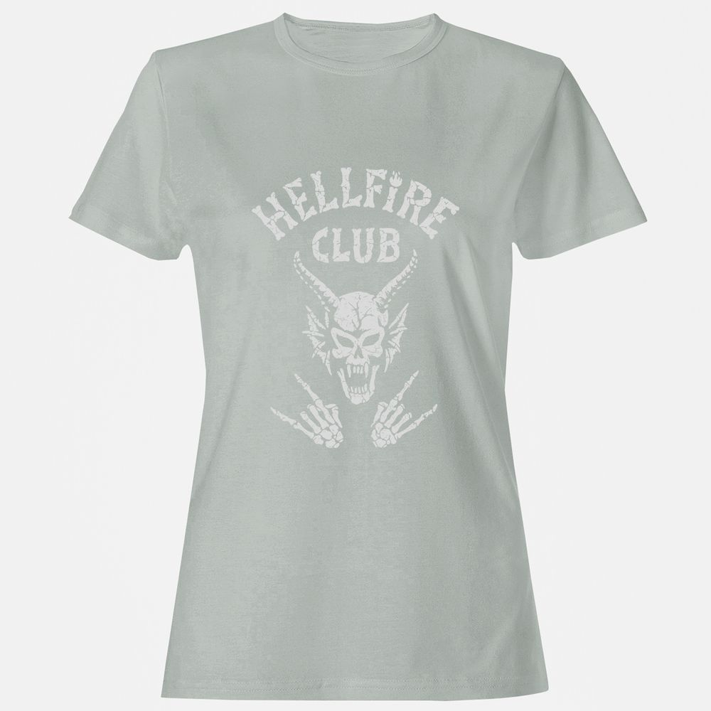 Hellfire Club Women's T-Shirt - Ash - 2