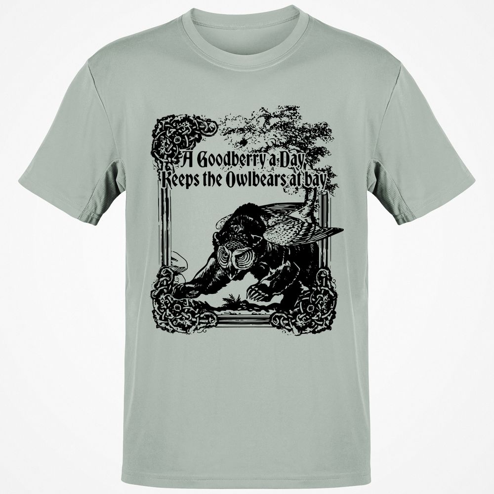 A Goodberry A Day Keeps The Owlbears At Bay Classic Unisex T-Shirt - Ash - 2