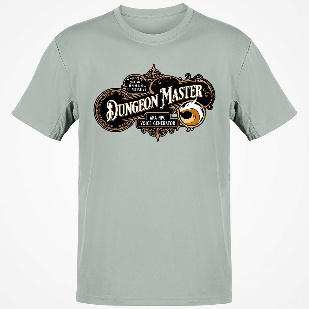 Dungeon Master Classic Unisex T-Shirt - Ash - 2