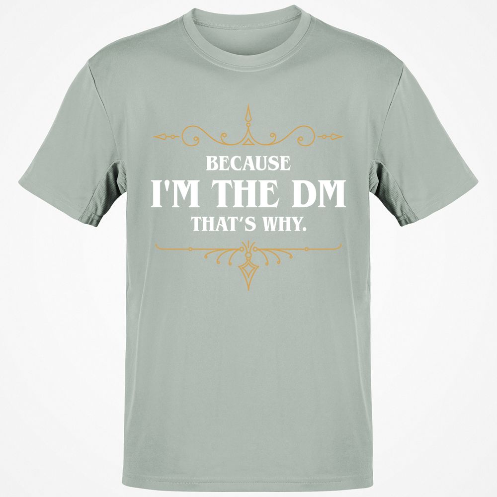 Because I'm the Master That's Why T-Shirt - Ash - 2