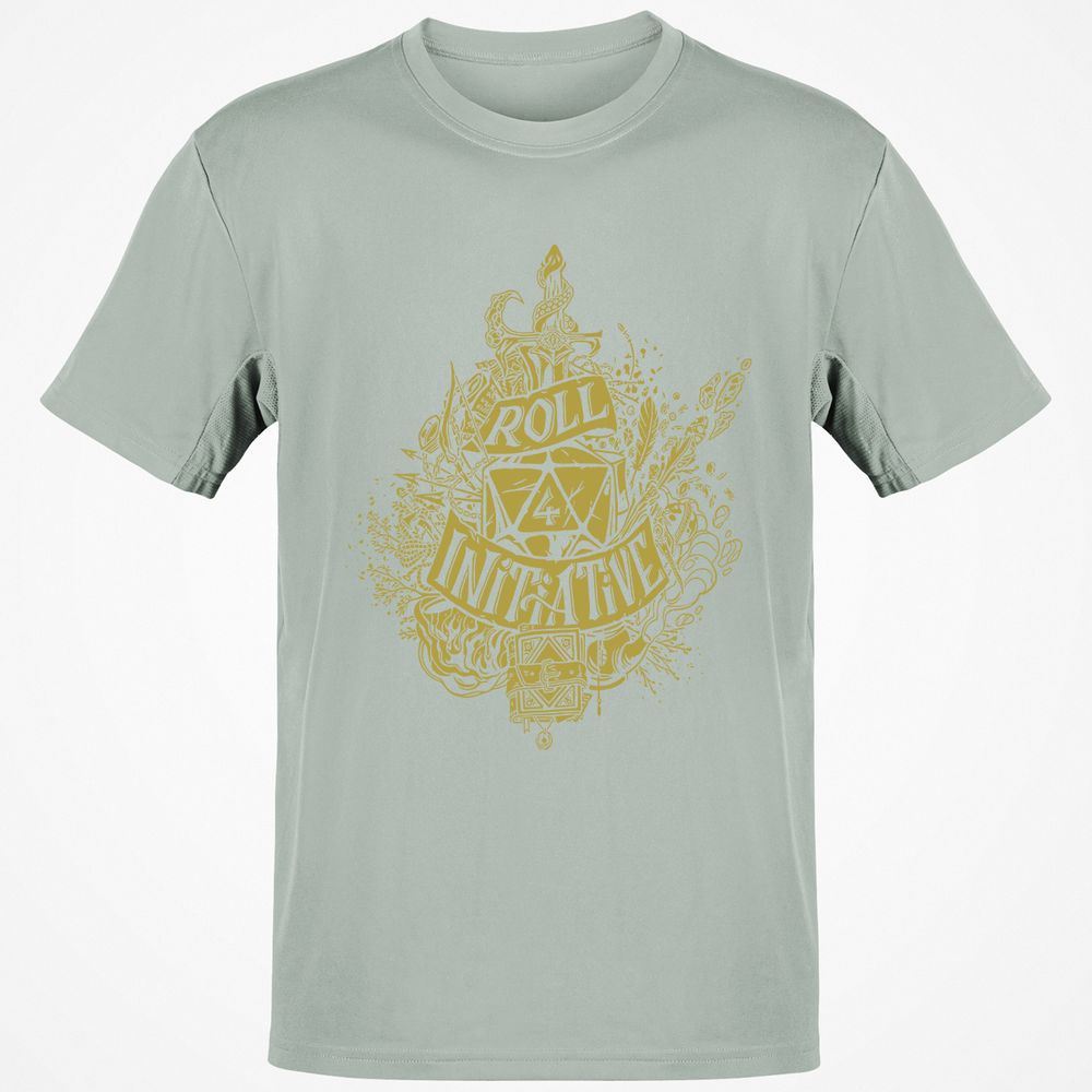 Roll Initiative Classic Unisex T-Shirt - Ash - 2