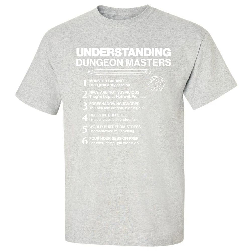 Understanding Dungeon Masters Classic Unisex T-Shirt - Ash - 2
