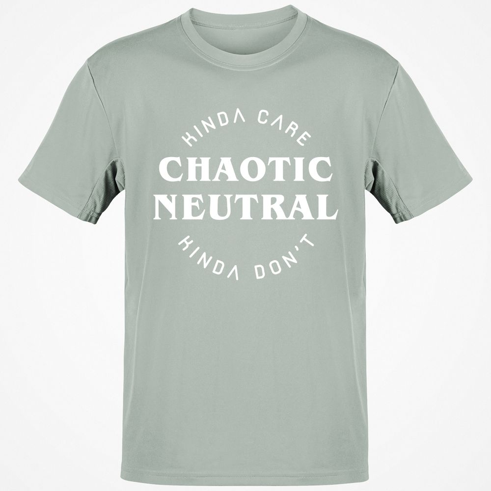 Chaotic Neutral T-Shirt - Ash - 2