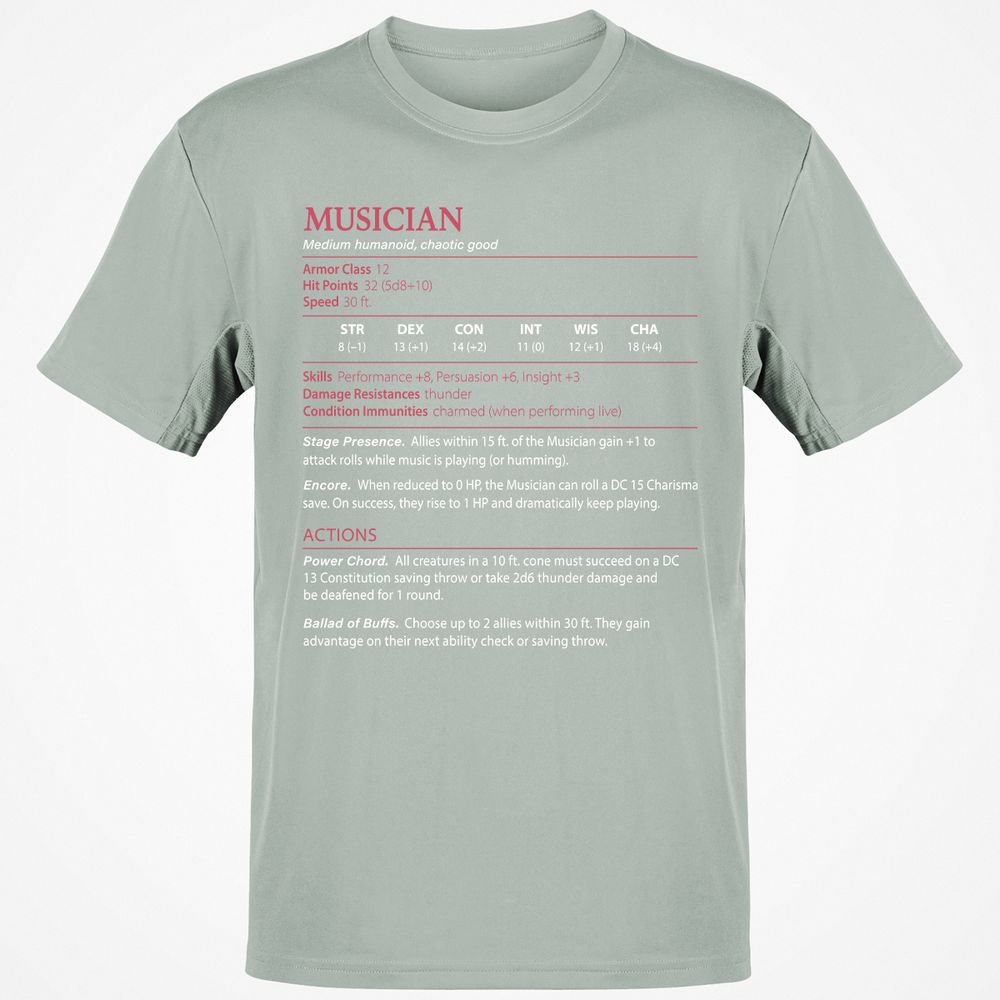 Musician Stats - Ash - 2