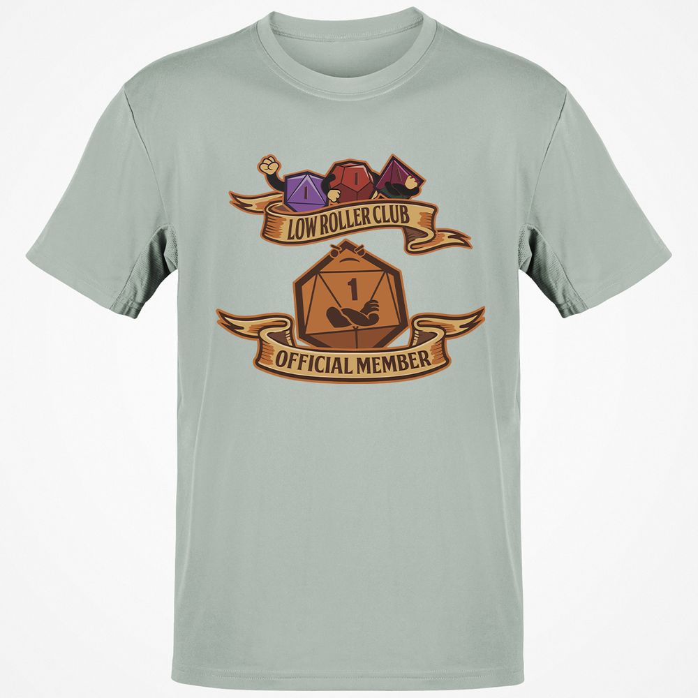Low Roller Club Classic Unisex T-Shirt - Ash - 2