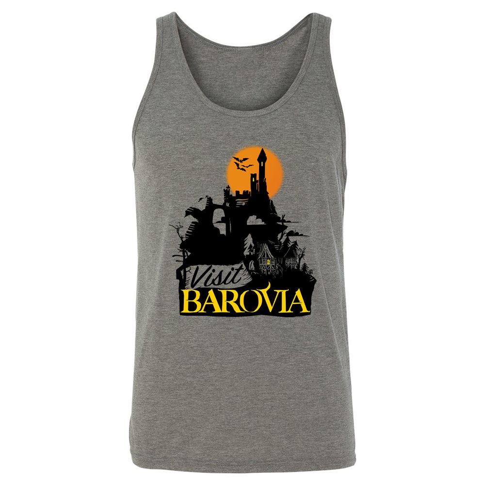 Visit Barovia - Grey Triblend - 2