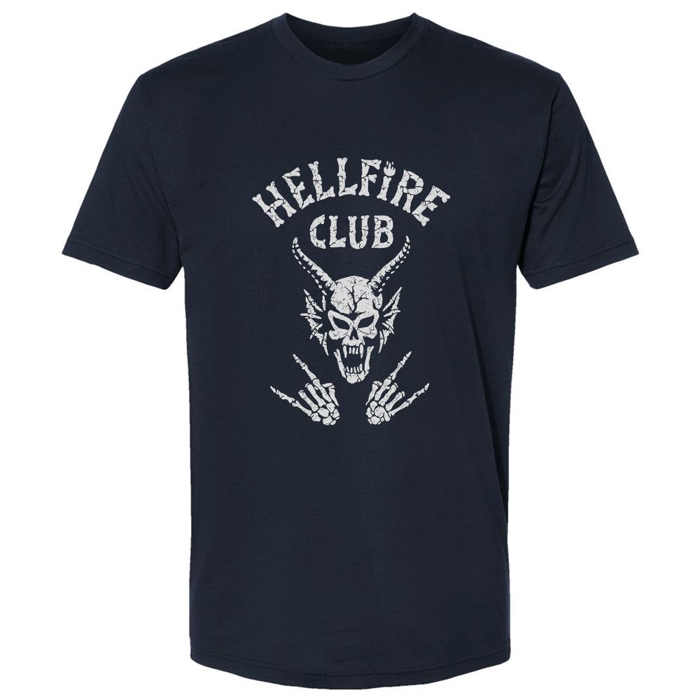 Hellfire Club Premium Unisex T-Shirt - Midnight Navy - 2