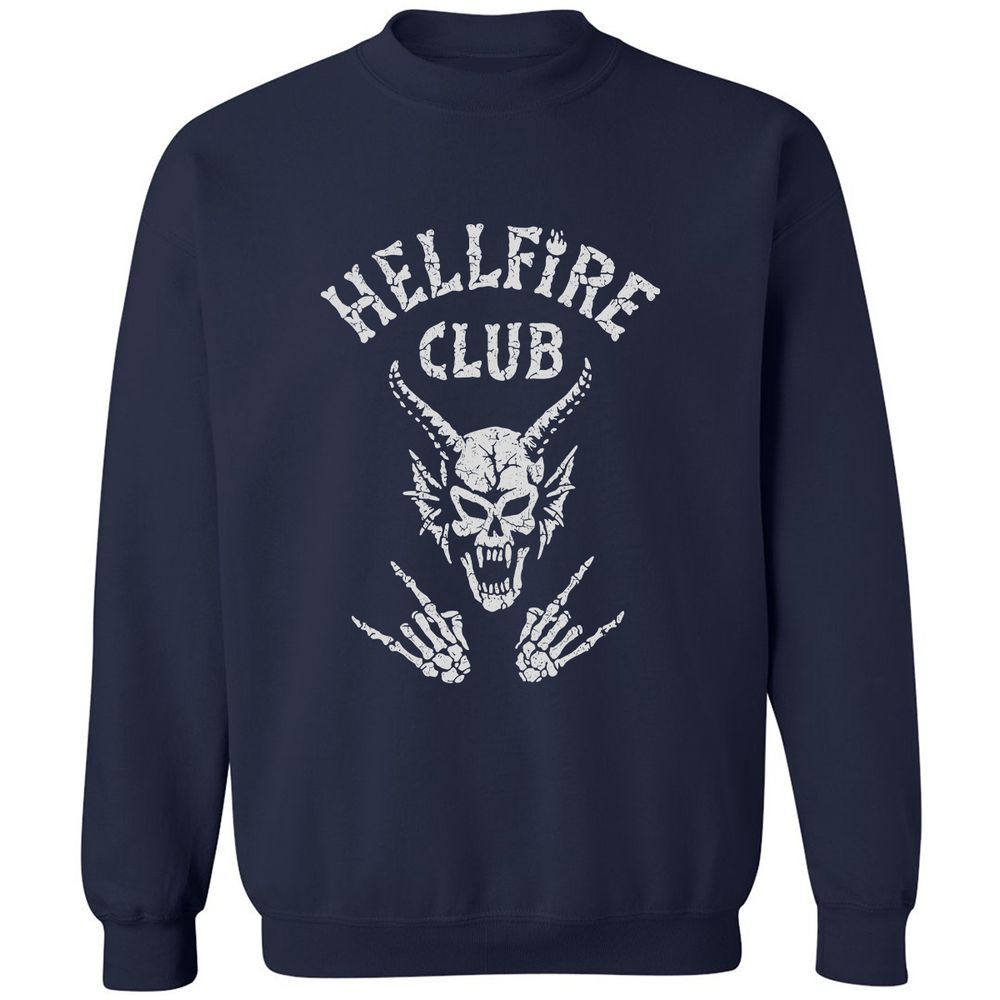 Hellfire Club Classic Unisex Sweatshirt - Navy - 2