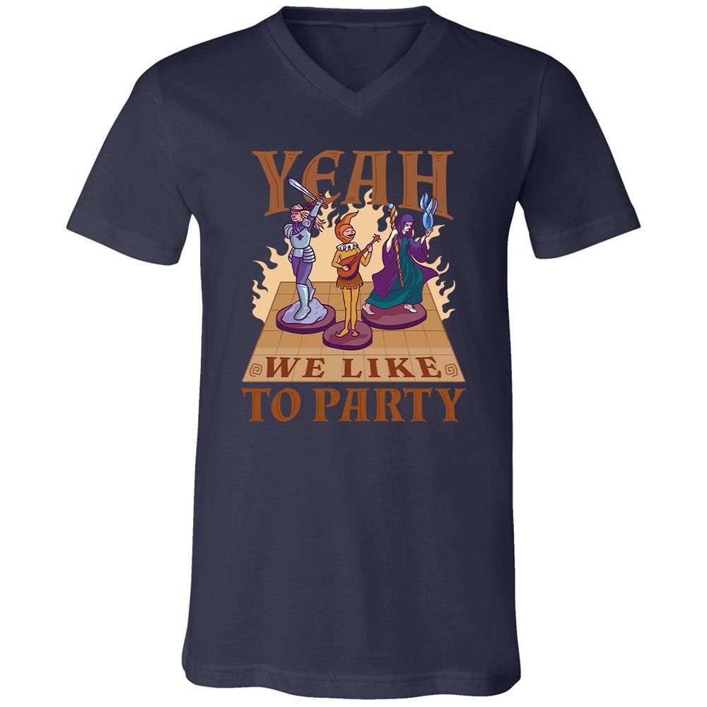 Yeah We Like to Party - Navy - 2