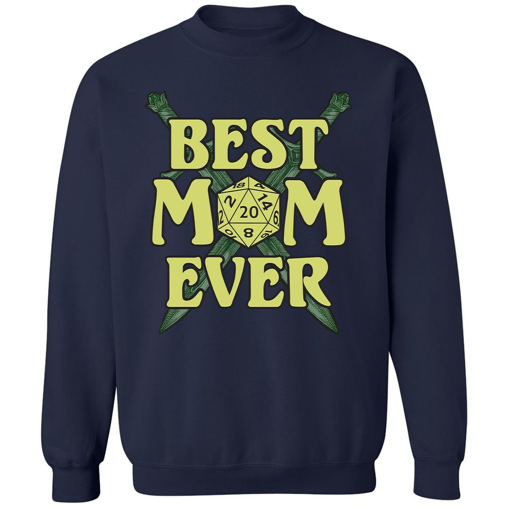 Best Mom Ever Classic Unisex Sweatshirt - Navy - 2