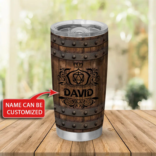 Customized Name RPG Tumbler
